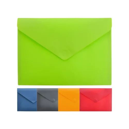 Папка с копче OfBox V-Lock A4+ асорти