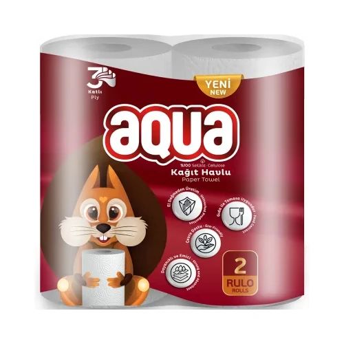 Ролка кухненска Aqua 3пл. оп.2
