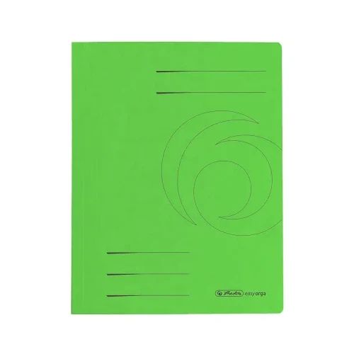 Папка карт. Herlitz с машинка зелен