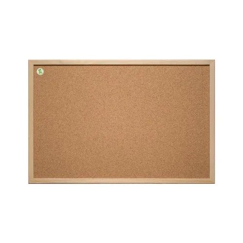 Коркова дъска 2x3 с дървена рамка 90/120