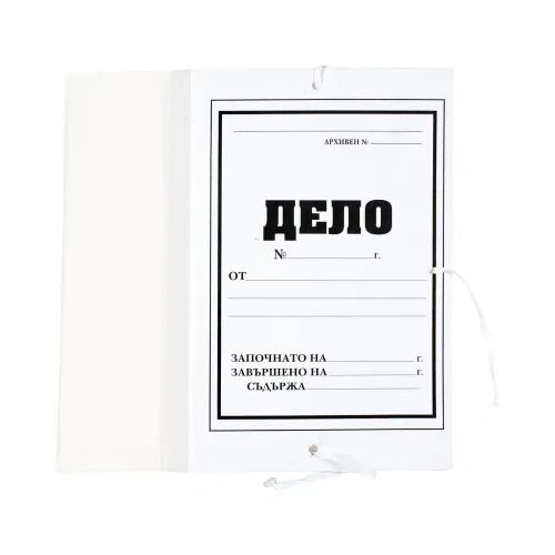 Папка дело Standard бял