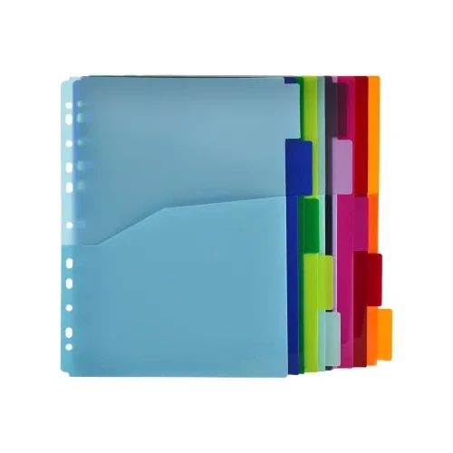 Разделител PVC OfBox A4 10 цвята