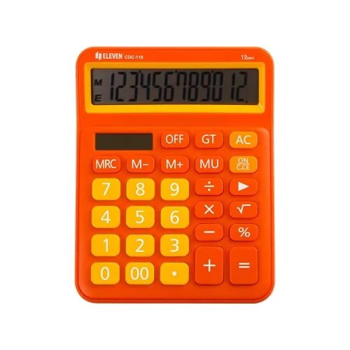 Калкулатор Eleven CDC110O 12разр оранжев