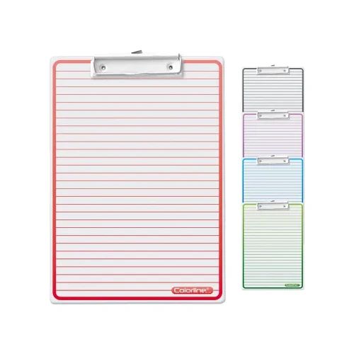 Клипборд без капак OfBox PVC асорти