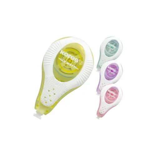 Коректор лента Kores 2WAY Pastel 4мм/8м