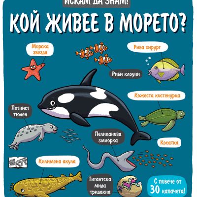 ИСКАМ ДА ЗНАМ! КОЙ ЖИВЕЕ В МОРЕТО?