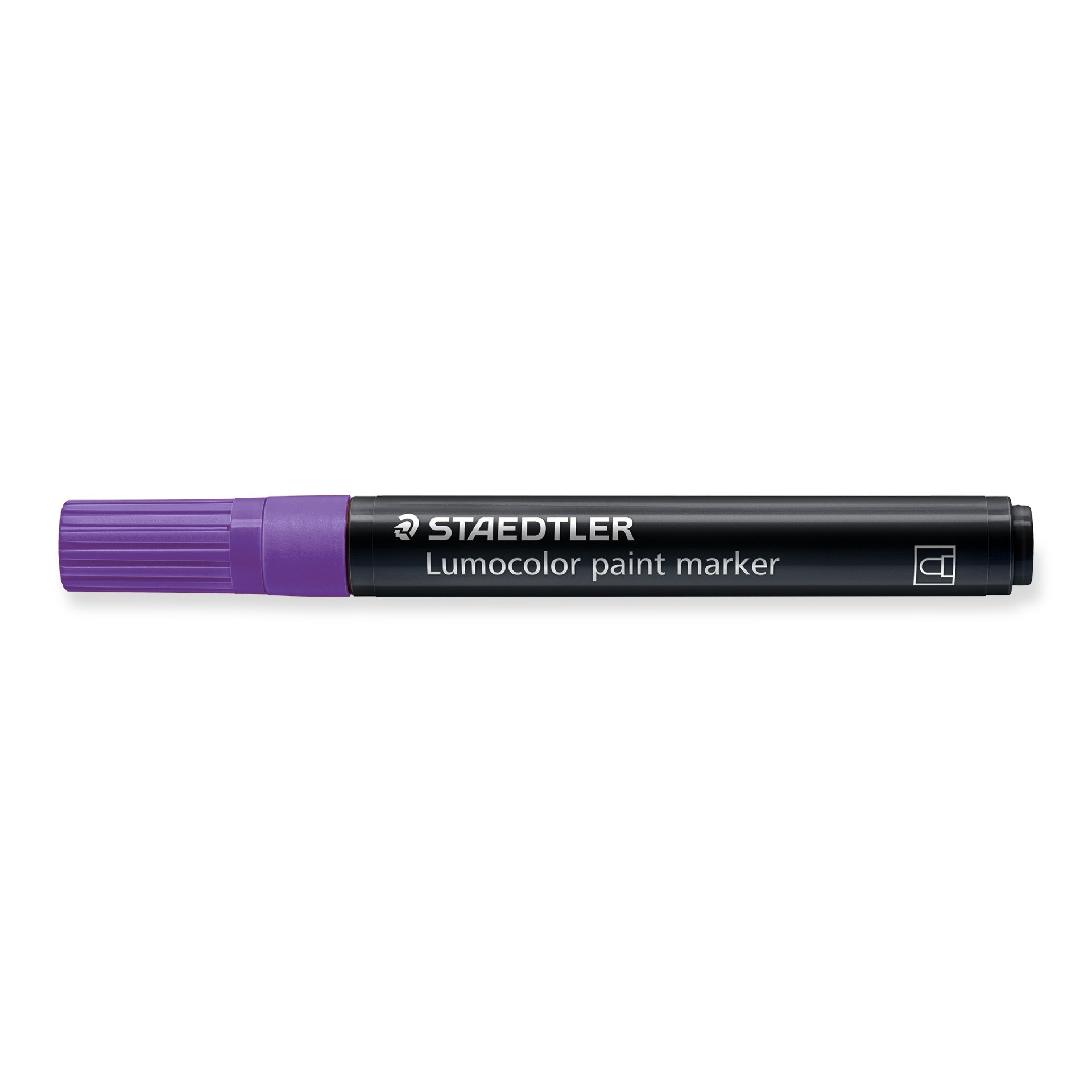 Акрилен маркер Staedtler Lumocolor 349, виолетов 6