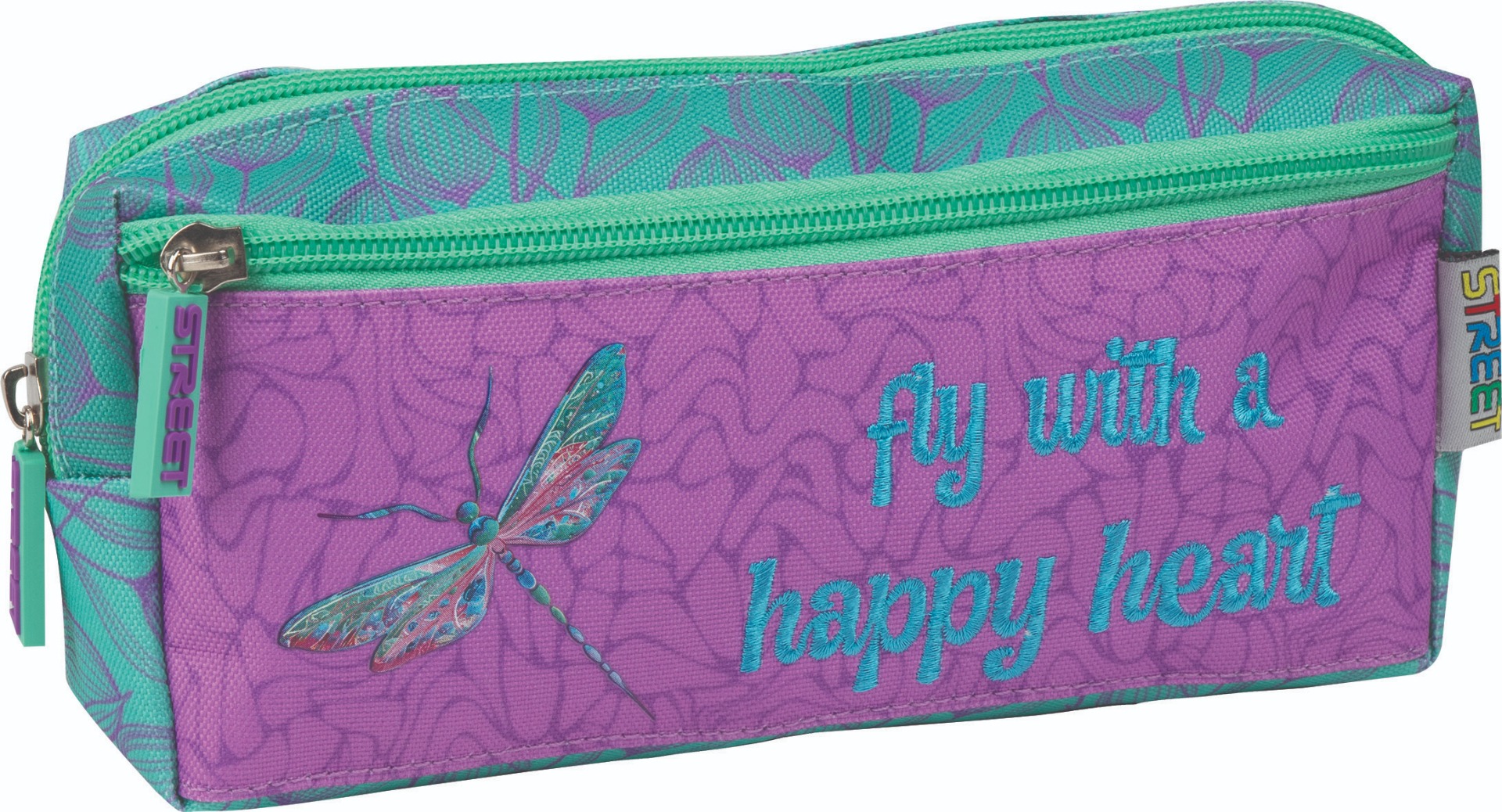Несесер Street Dragonflies, 2 отделения, 21x4x9cm