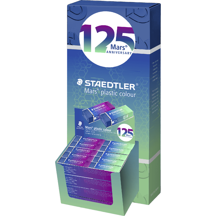 Дисплей гуми Staedtler Mars 526 50, 125 AE, 80 броя