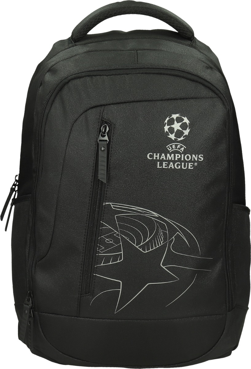 Раница UEFA, 33х14х48 cm, черна
