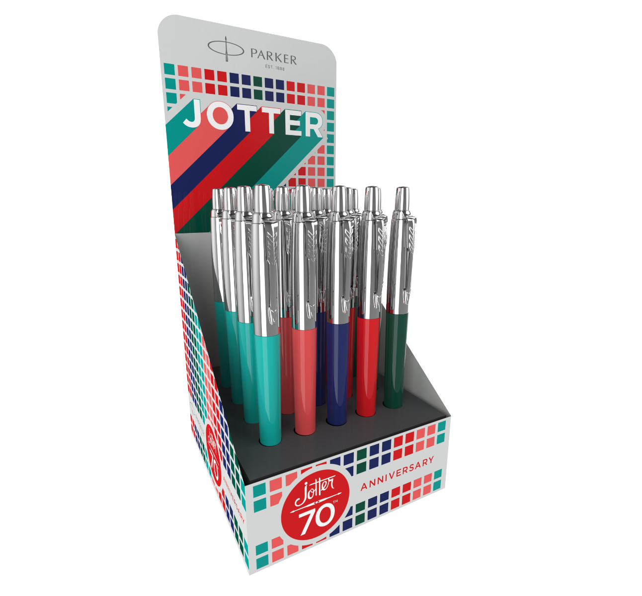 Дисплей Parker Jotter Originals 70th, 20 броя