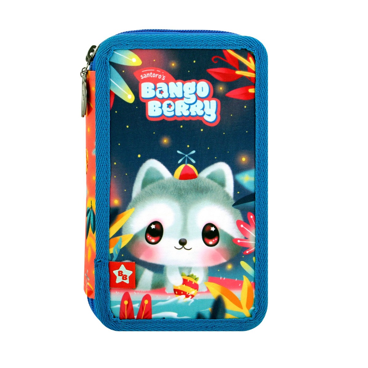Несесер Bangoberry Remy Raccoon, троен, пълен, 45ч