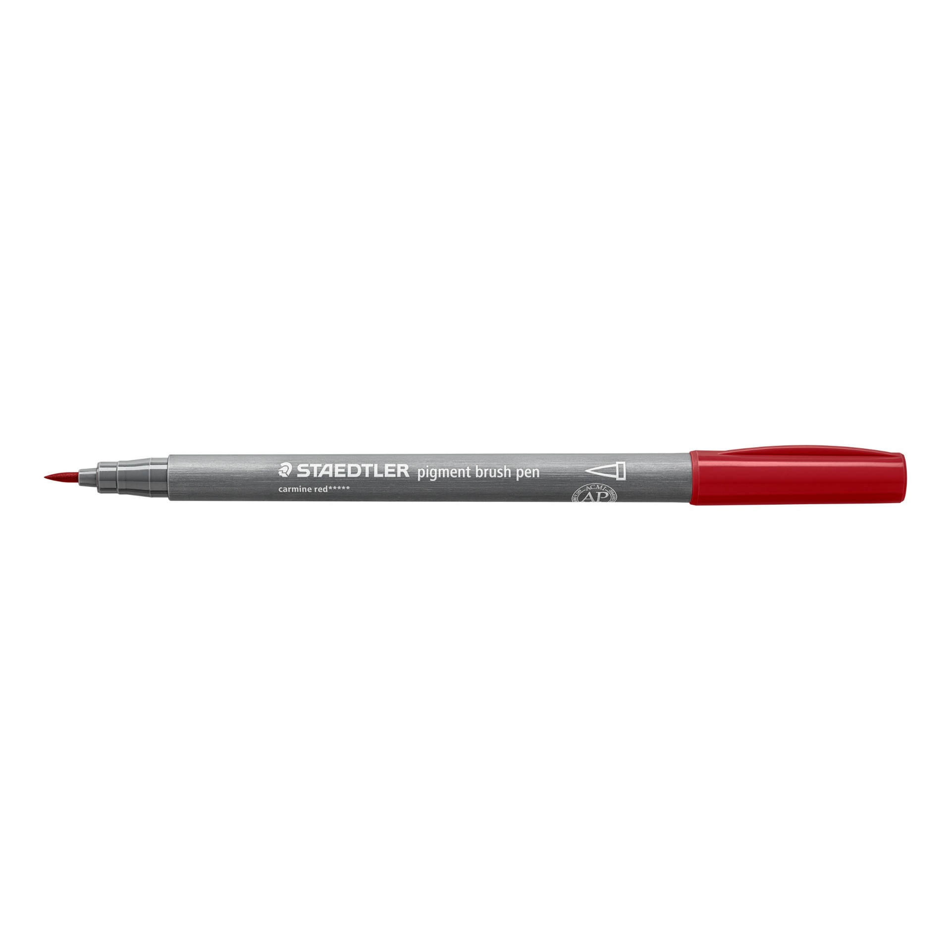 Флумастер Staedtler Pigment Brush 371, ЧЕРВЕН 29