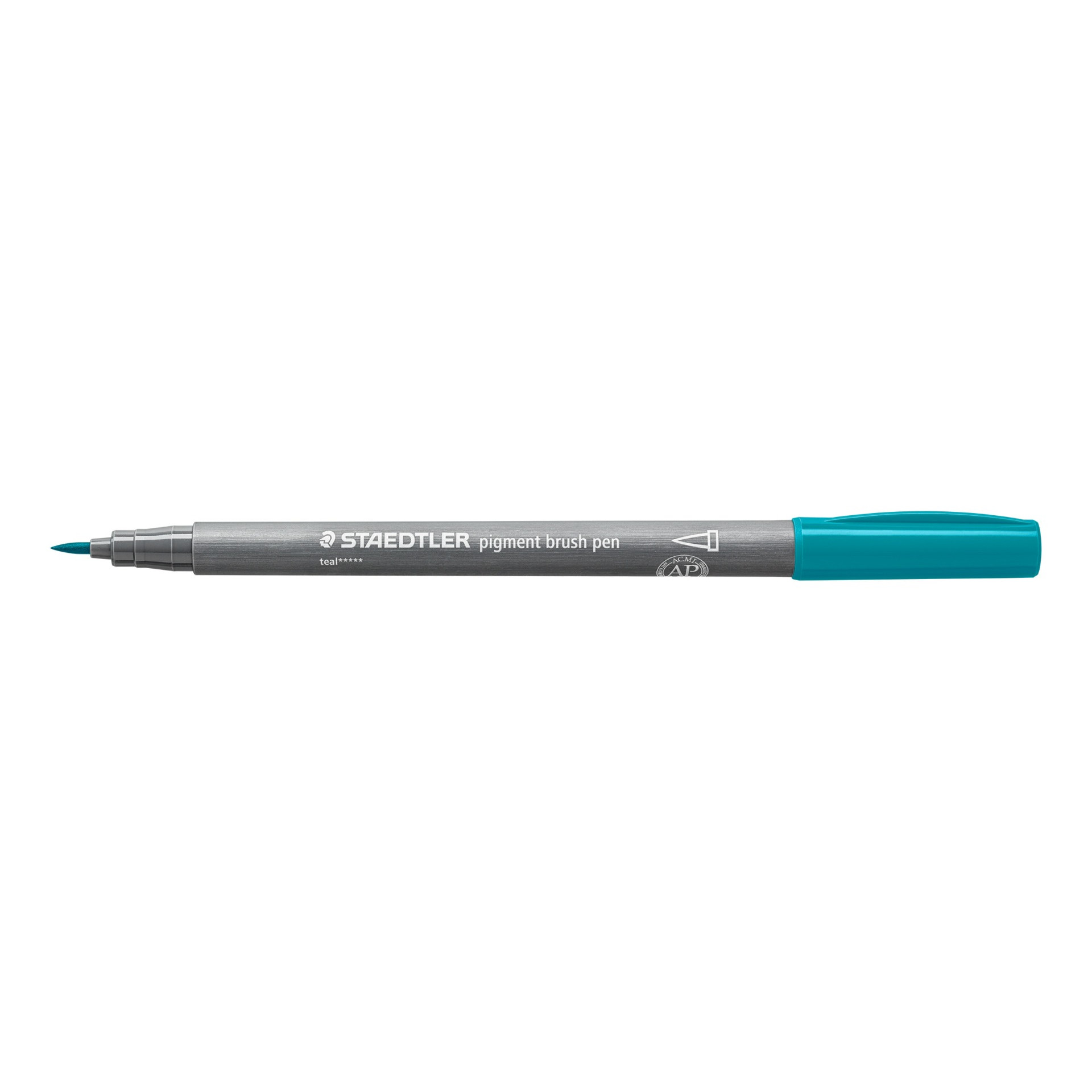 Флумастер Staedtler Pigment Brush 371, СИНЬОЗЕЛ