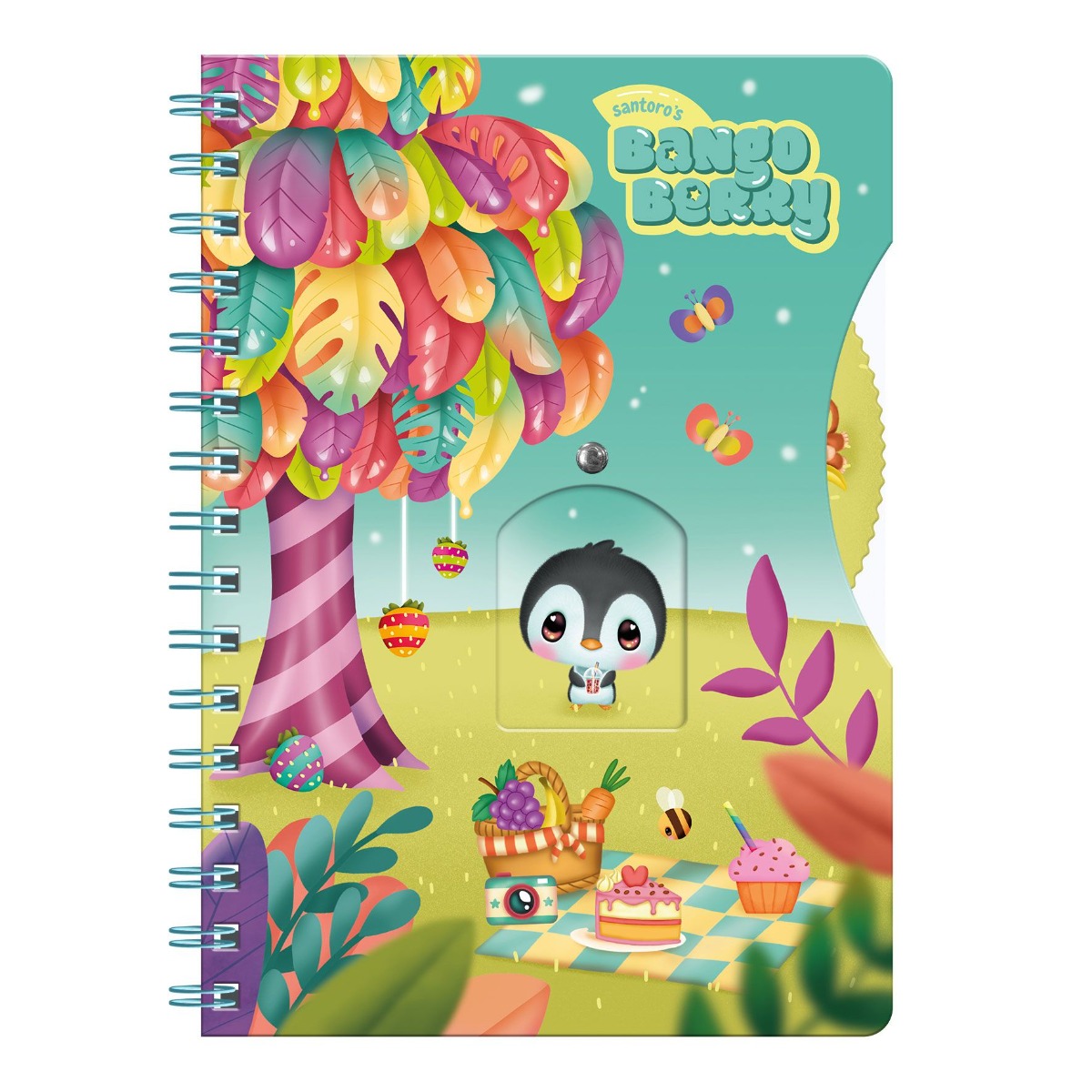Бележник Bangoberry Story Wheel, 192стр, Picnic