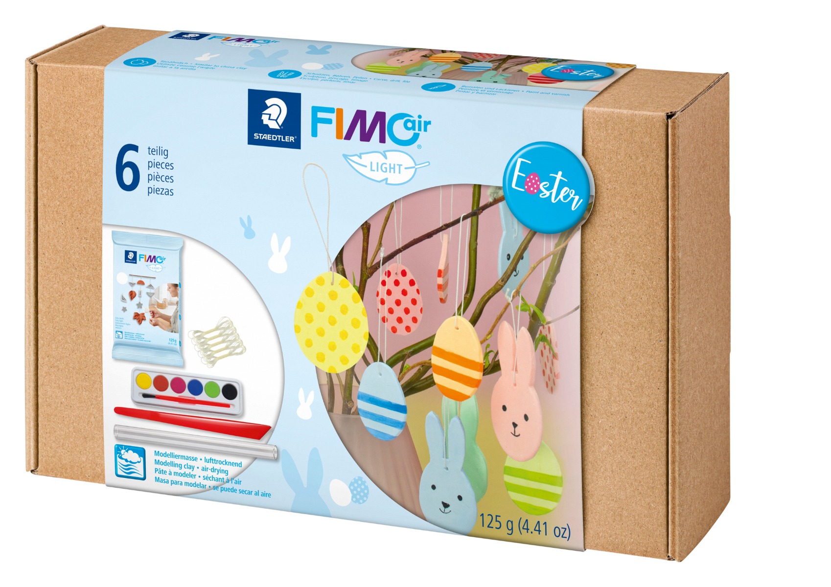 Комплект глина Staedtler Fimo Air, Easter