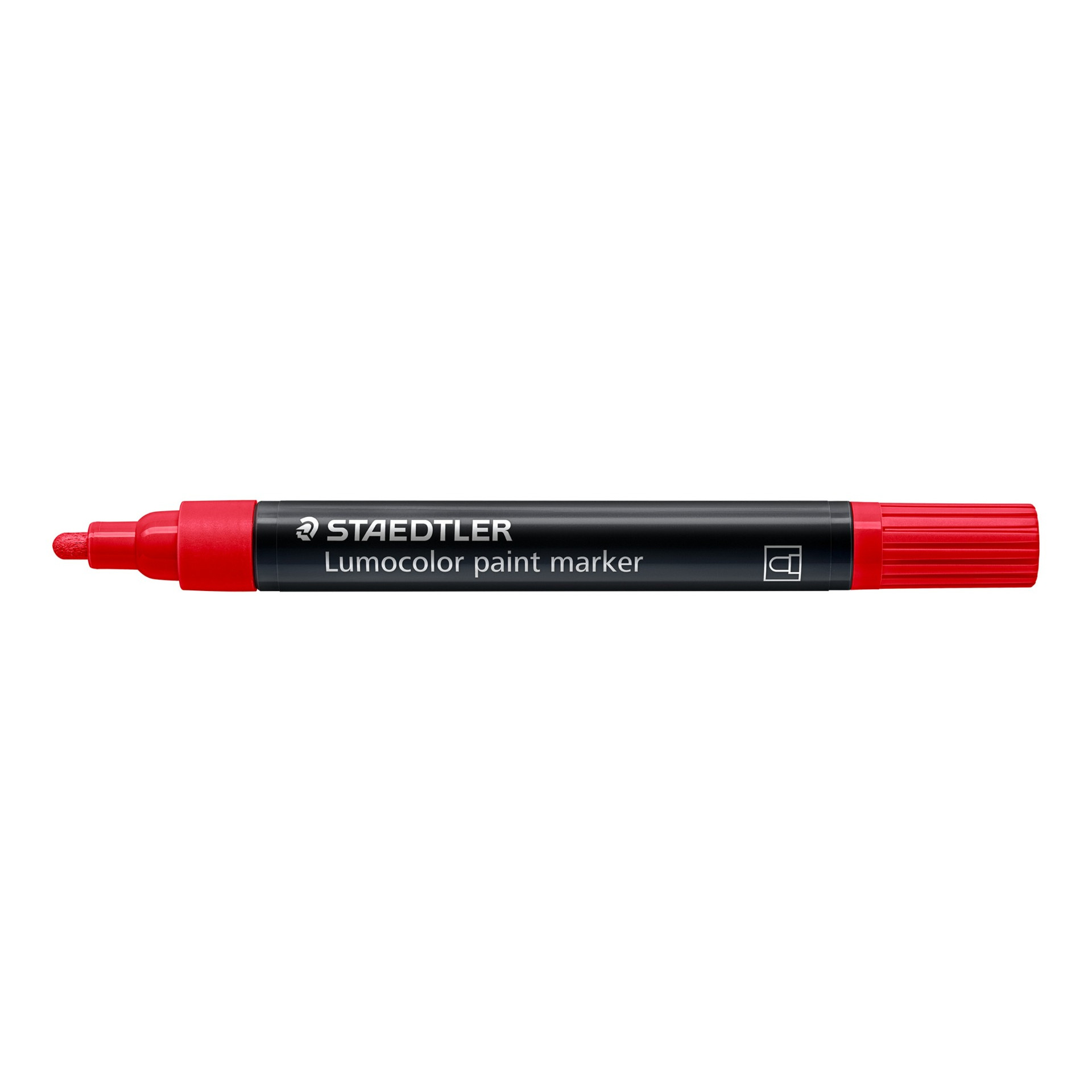 Маркер Staedtler Lumocolor Paint 349, акрилен, ЧЕРВЕН